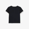 T-shirt de algodão estampada