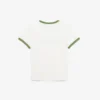 T-shirt de algodão estampada