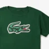 T-shirt de algodão estampada