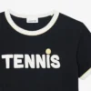T-shirt de algodão estampada