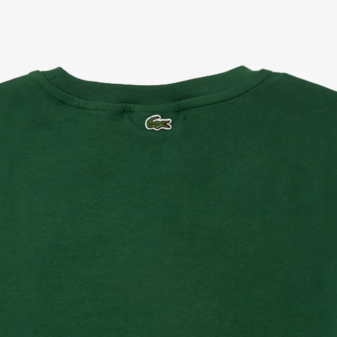 T-shirt de algodão estampada