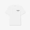 T-shirt de algodão estampada