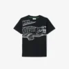 T-shirt de algodão estampada