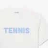 T-shirt de algodão estampada