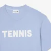 T-shirt de algodão estampada