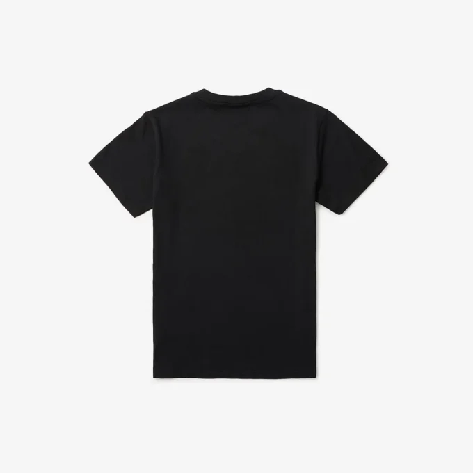 T-shirt de algodão estampada