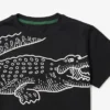 T-shirt de algodão estampada