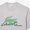 T-shirt de algodão estampada para homem