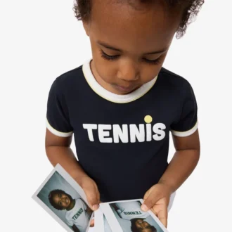 T-shirt de algodão estampado