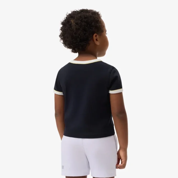 T-shirt de algodão estampado