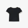 T-shirt de algodão estampado