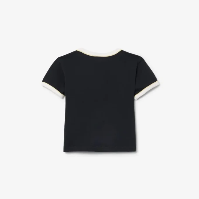 T-shirt de algodão estampado