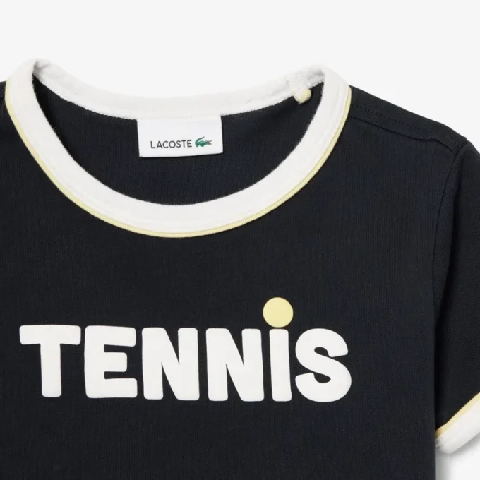 T-shirt de algodão estampado