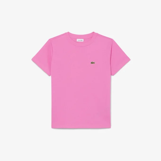 T-shirt de algodão para criança