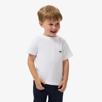 T-shirt de algodão para criança