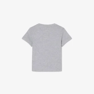 T-shirt de algodão para criança