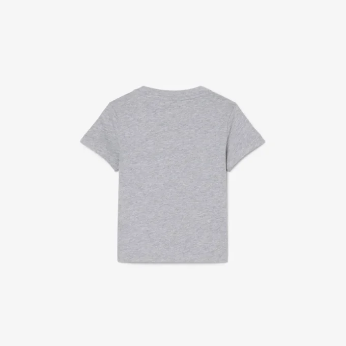 T-shirt de algodão para criança