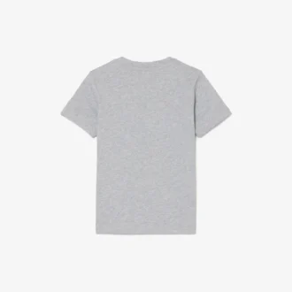 T-shirt de algodão para criança