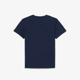 T-shirt de algodão para criança