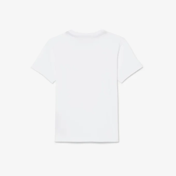 T-shirt de algodão para criança