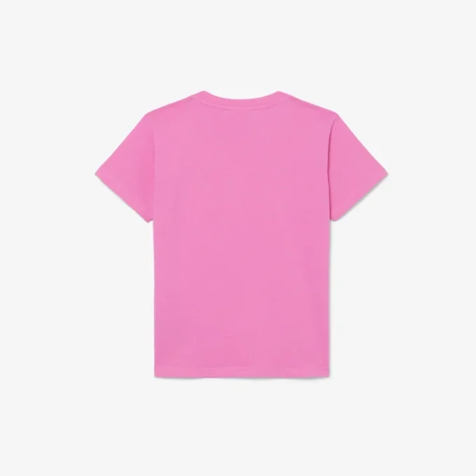 T-shirt de algodão para criança