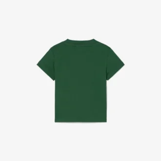 T-shirt de algodão para criança