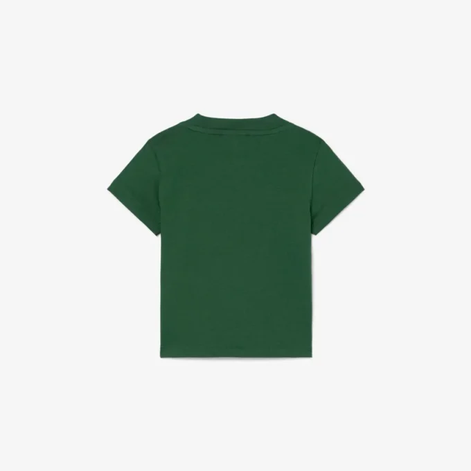 T-shirt de algodão para criança
