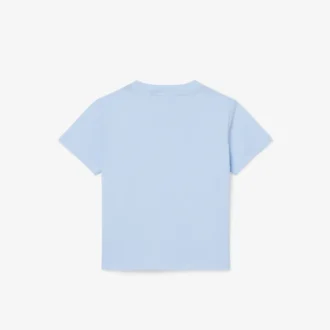 T-shirt de algodão para criança