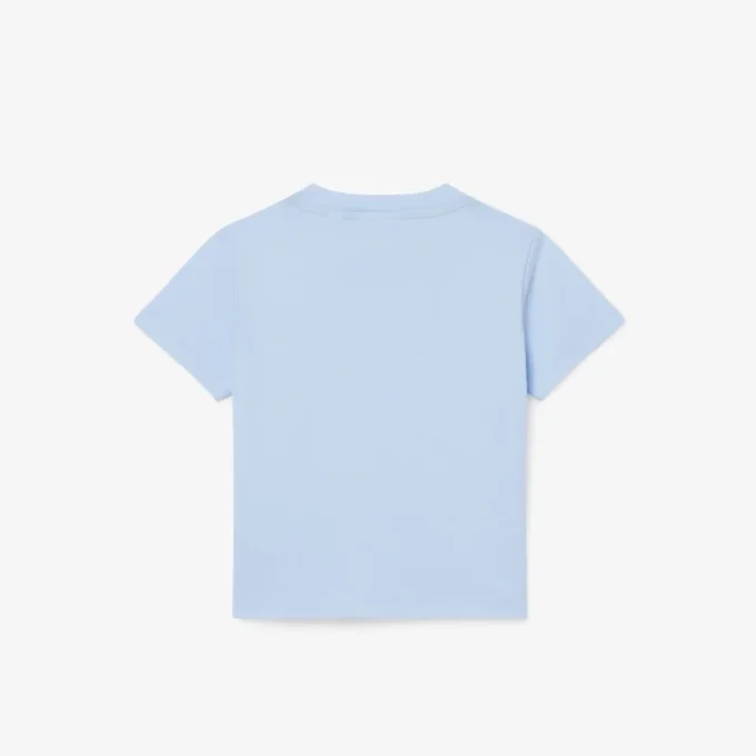 T-shirt de algodão para criança