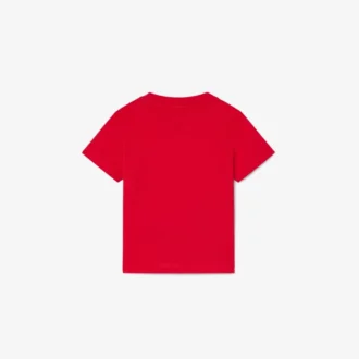 T-shirt de algodão para criança