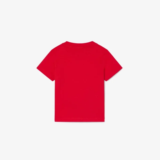 T-shirt de algodão para criança