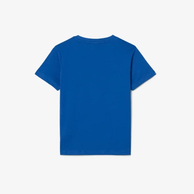 T-shirt de algodão para criança