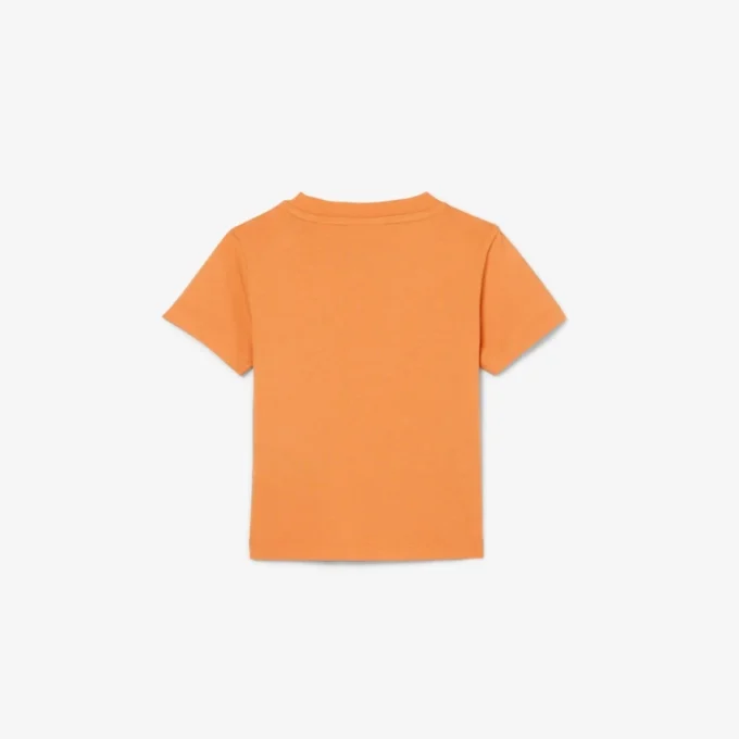 T-shirt de algodão para criança