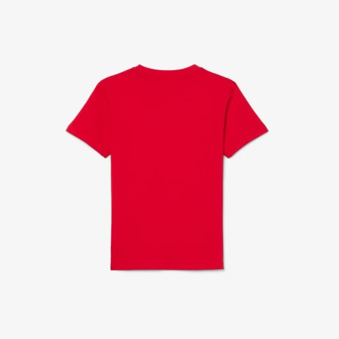T-shirt de algodão para criança
