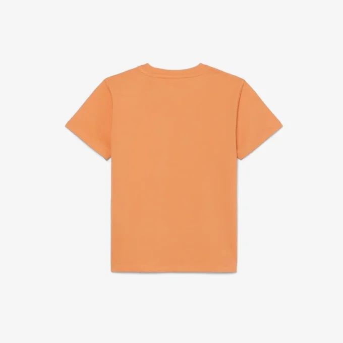T-shirt de algodão para criança