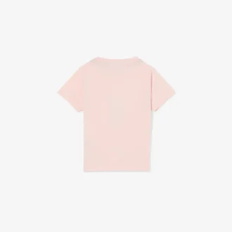 T-shirt de algodão para criança