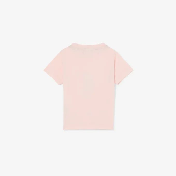 T-shirt de algodão para criança