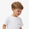T-shirt de algodão para criança