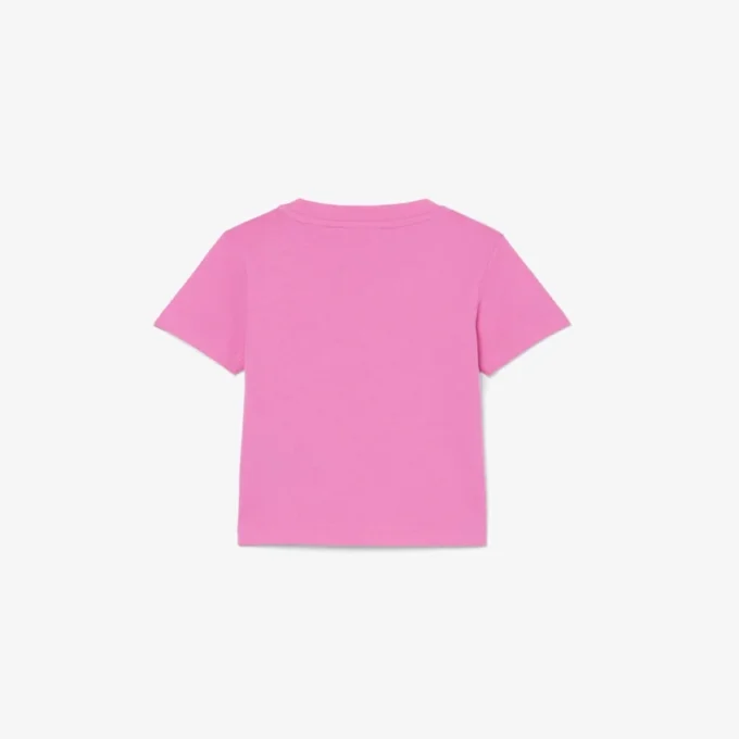 T-shirt de algodão para criança