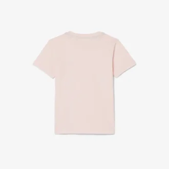 T-shirt de algodão para criança
