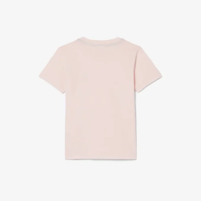 T-shirt de algodão para criança