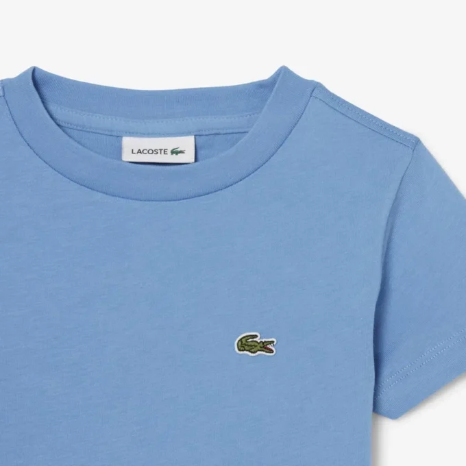 T-shirt de algodão para criança