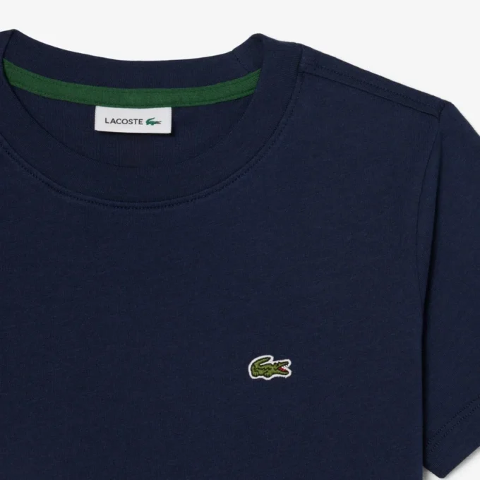 T-shirt de algodão para criança
