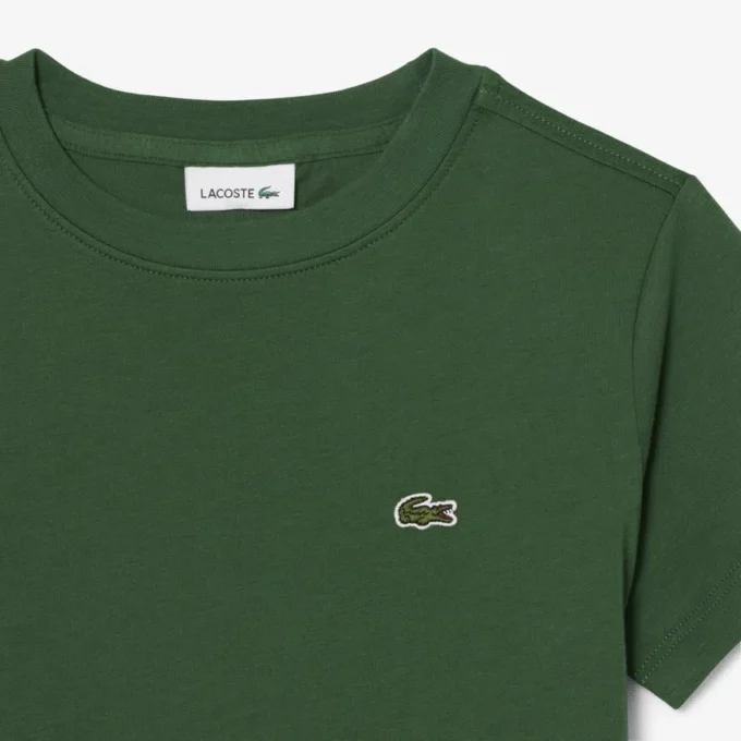 T-shirt de algodão para criança