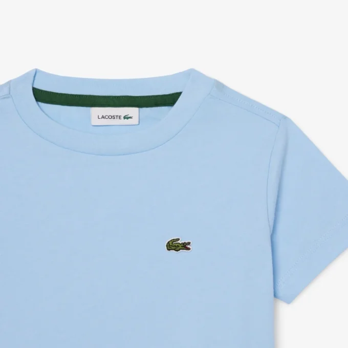 T-shirt de algodão para criança