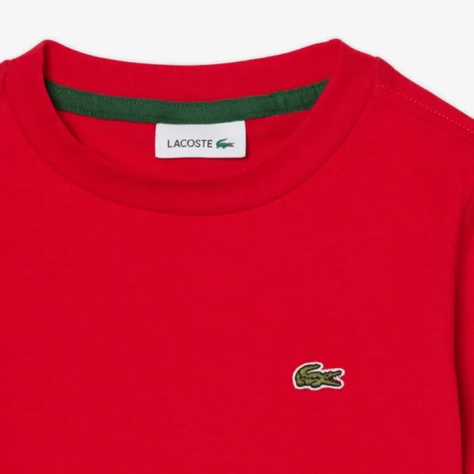 T-shirt de algodão para criança