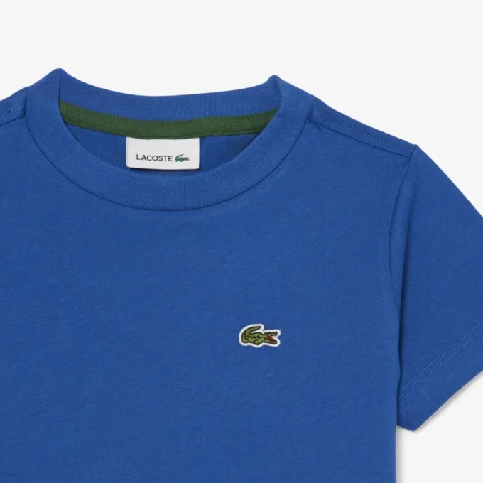 T-shirt de algodão para criança