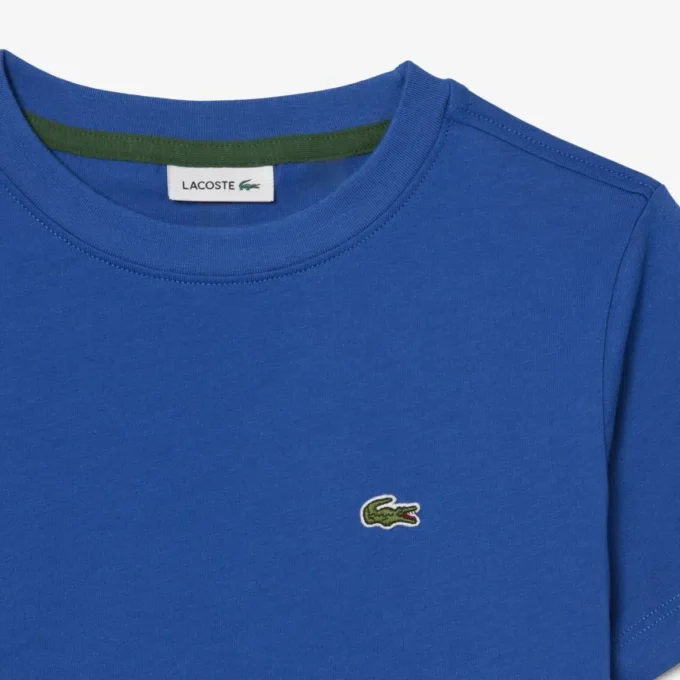 T-shirt de algodão para criança