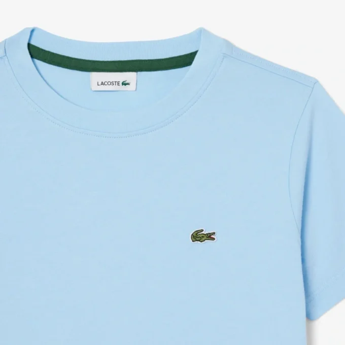 T-shirt de algodão para criança
