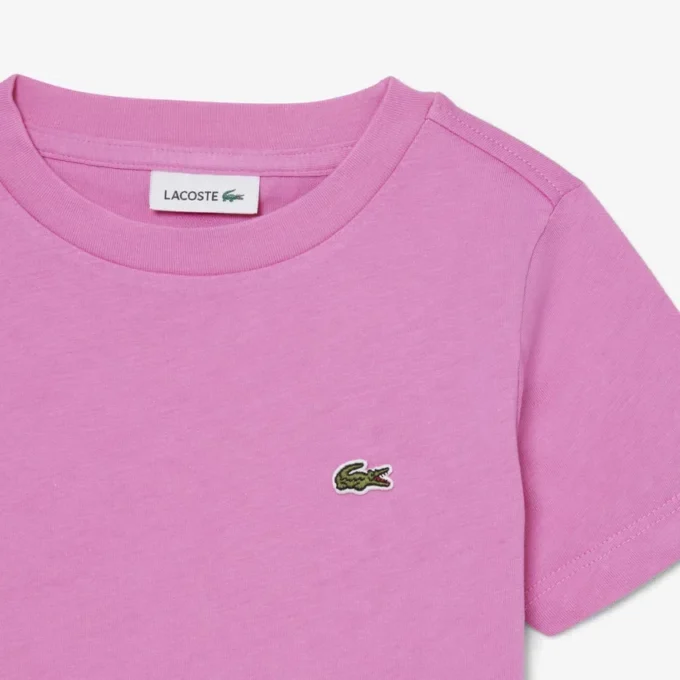 T-shirt de algodão para criança